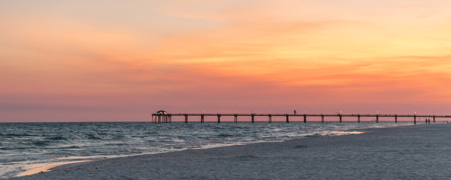 Sunset on Destin Florida